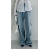 483-세미 와이드 스트테이트 데님 / 483-Semi Wide Straight Denim