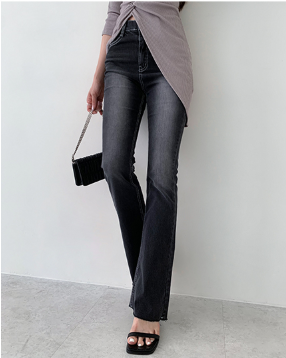 395-톤다운 스티치 슬림 부츠컷 / 395-Tone-Down Stylish Slim Bootcut