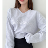 425-소프트 브이넥 맨투맨 / 425-Soft V-Neck Sweatshirt