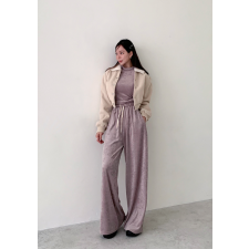 455-반목 벨벳 트레이닝 세트 / 455-Half Vintage Sweat Suit Set