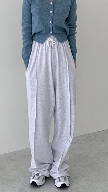 226-절개 라인 트레이닝 팬츠 / 226-Slit Line Sweat Pants