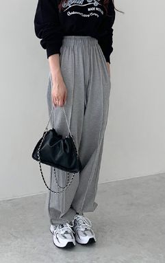 226-절개 라인 트레이닝 팬츠 / 226-Slit Line Sweat Pants