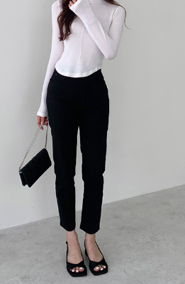 197- 9부 코튼 일자 면바지 / 197- Part 9 Cotton Date Cotton Pants